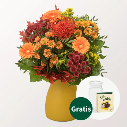 Blumenstrauß Goldener Herbst
