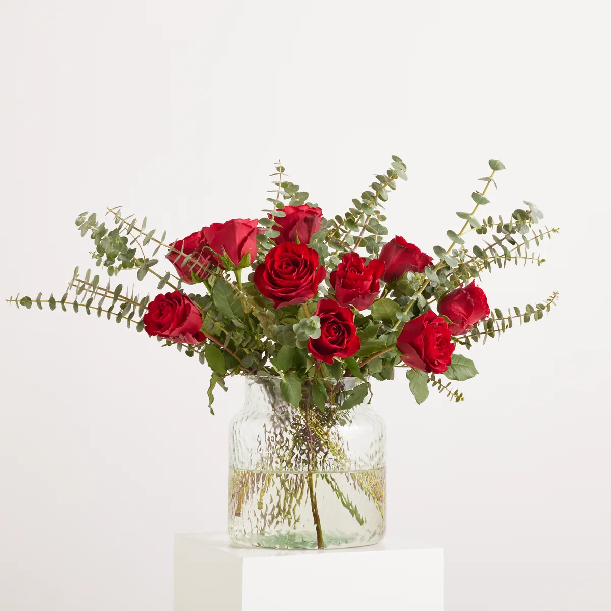 Rote Rosen Eukalyptus Mix