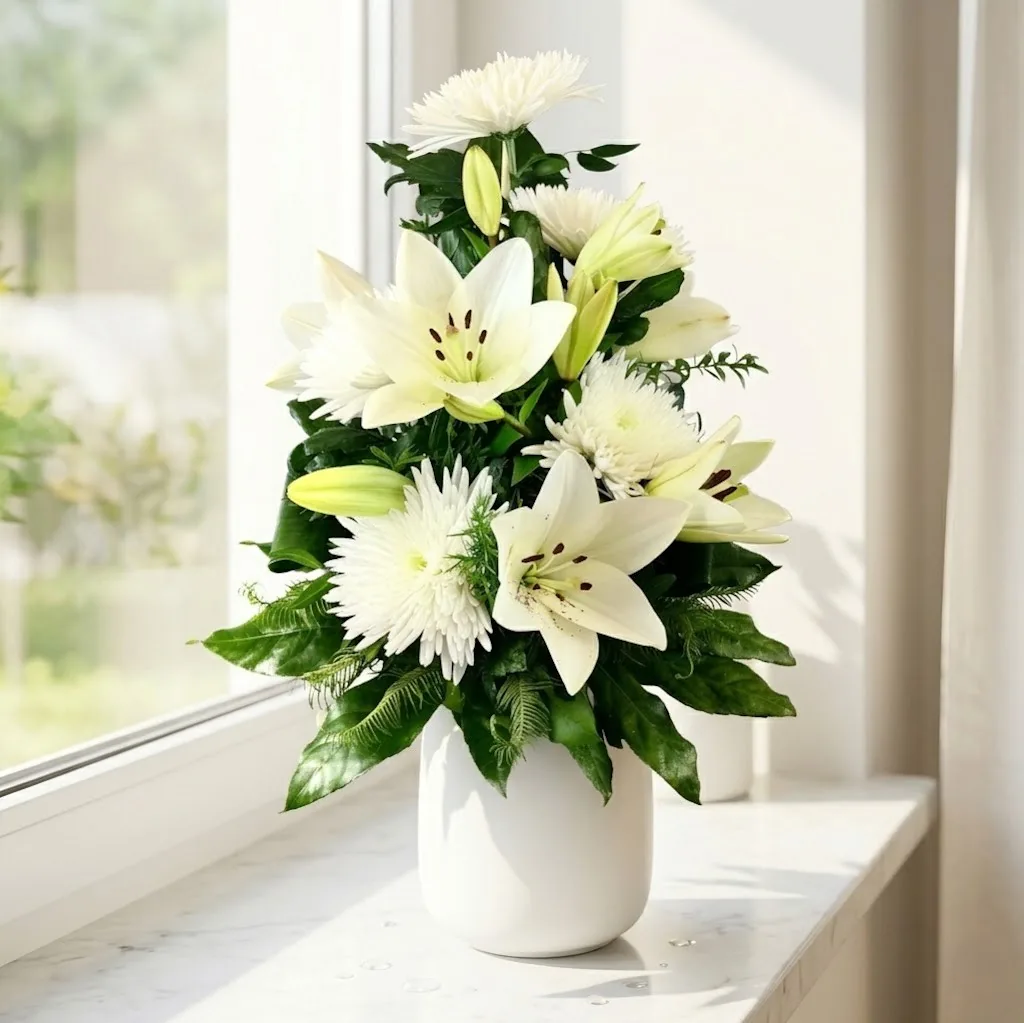 Blumenstrauß Trauer