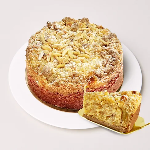 Gebackene Konditorei-Apfeltorte