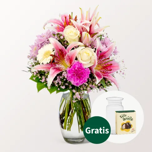 Blumenstrauß Glücksmoment