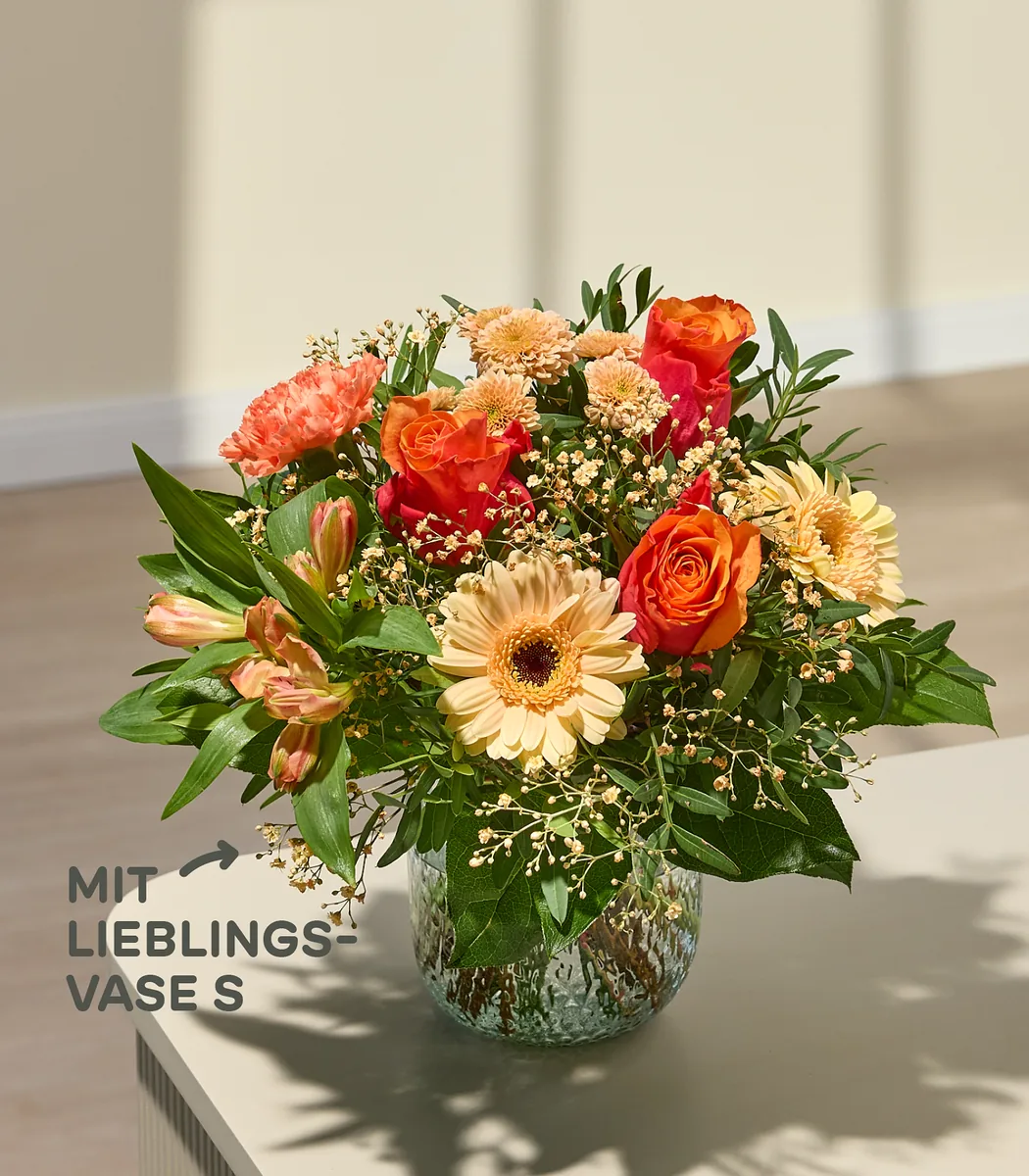 Sunset Flower mit Lieblingsvase S