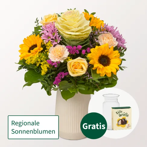 Blumenstrauß Herbstgarten
