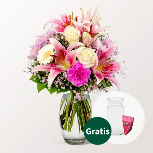 Blumenstrauß Glücksmoment
